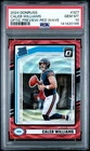 2024 Panini Donruss Caleb Williams Optic Rated Rookie Preview Red Wave PSA 10