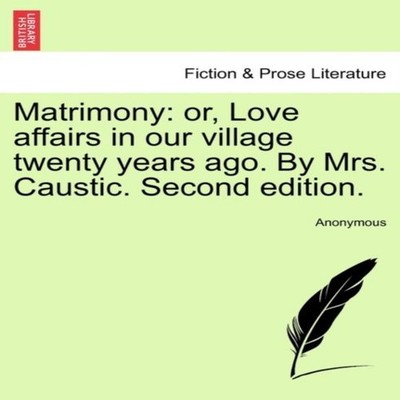 Matrimony or Love affairs in our village twenty years ago. By Mrs