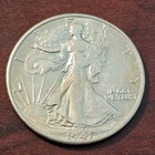 1941-S Walking Liberty Half Dollar AU+/BU Beautiful Silver Coin!  Nice Toning