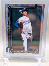 Topps 2025 Topps Series 1 Cole Ragans Rookie #169 Kansas City Royals Card. rookie card picture