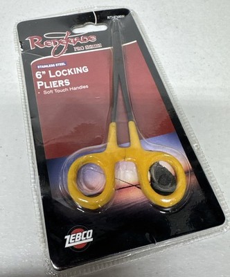 Zebco Renegade Pro Series 6  Locking Pliers Soft Touch Handles U11