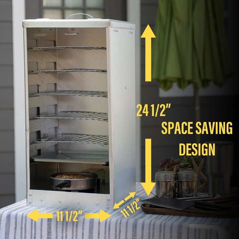 Little Chief Fumante de Carga Frontal, Fumante de Temperatura Baixa a Média para Peixes, Espasmódico... - Imagem 3 de 3