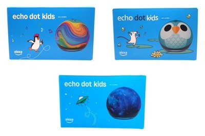 Amazon Echo Dot Kids Eule Regenbogen Sternenstaub Smart Display Alexa NEU OVP