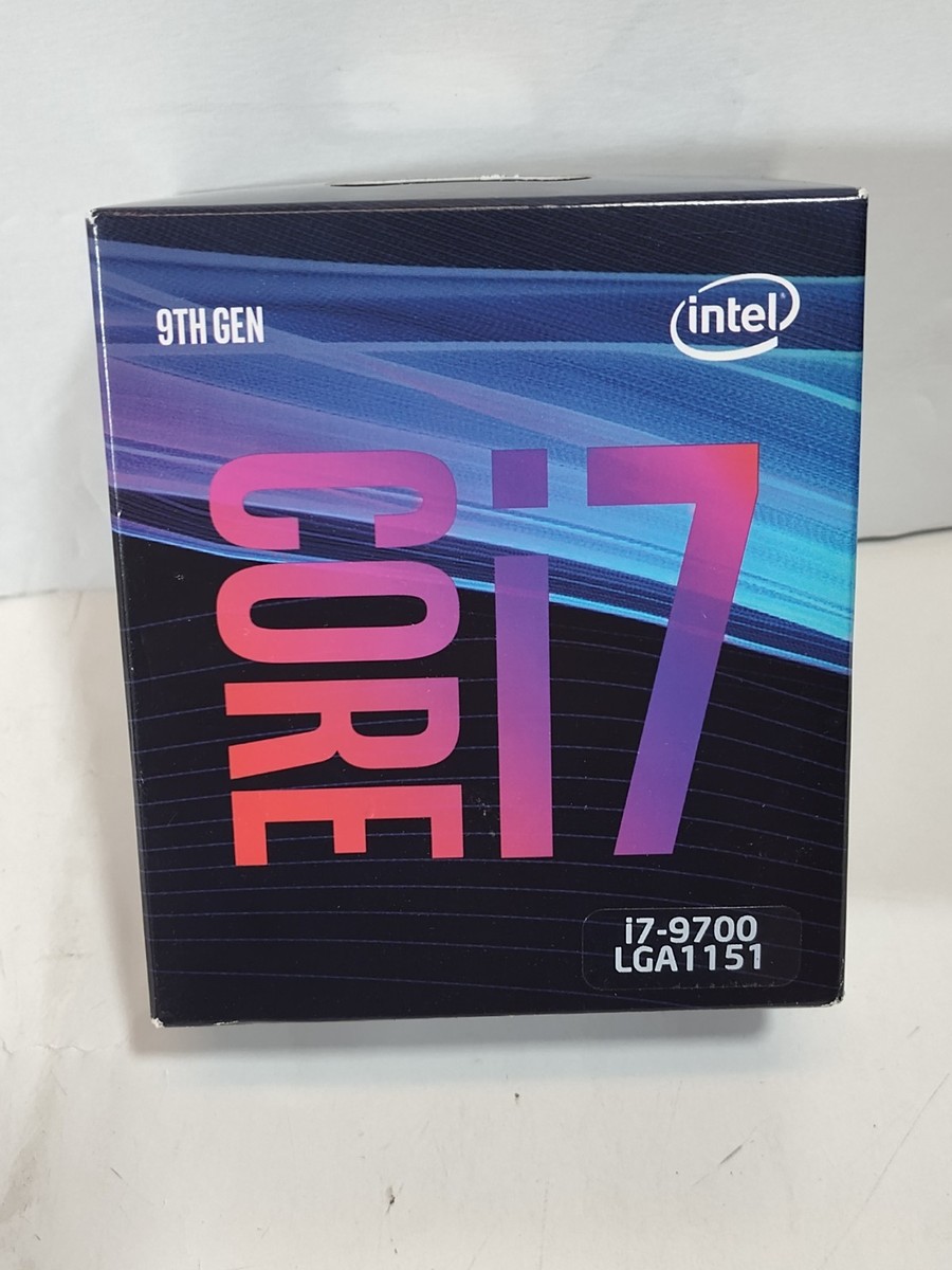 Intel BX80684I79700 Core i7-9700 4.7 GHz LGA1151 Desktop