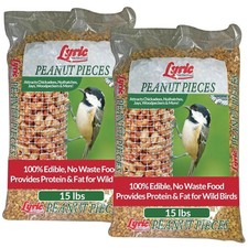 Shell-Free Peanut Pieces Wild Bird Seed, 30 lb - Pack of 2