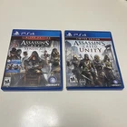 Set of 2 Games - Assassin's Creed: Syndicate And Unity (Sony PlayStation 4) PS4