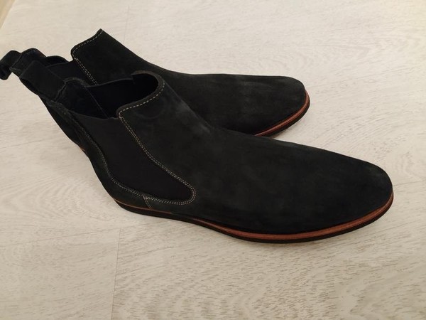 Men Melvin & Hamilton Heels Navy Suede 42