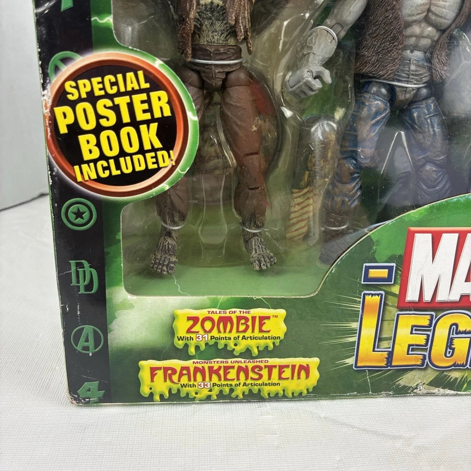 ⚡️❄️ Marvel Comics Leyendas Monstruos Zombie Frankenstein Hombre Lobo Drácula Foto 3 de 4