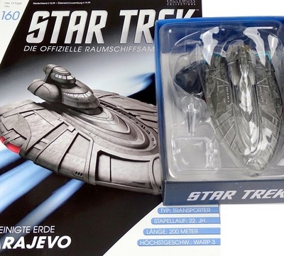 STAR TREK EAGLEMOSS RAUMSCHIFF COLLECTION VEREINGTE ERDE SARAJEVO AUSGABE #160