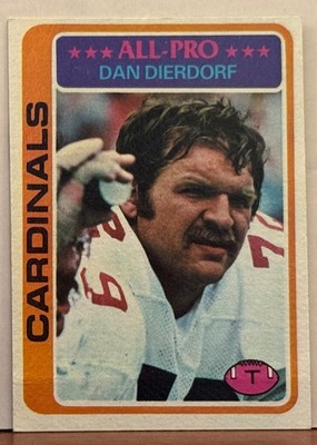 Dan Dierdorf 1978 Topps #310 All Pro  F13