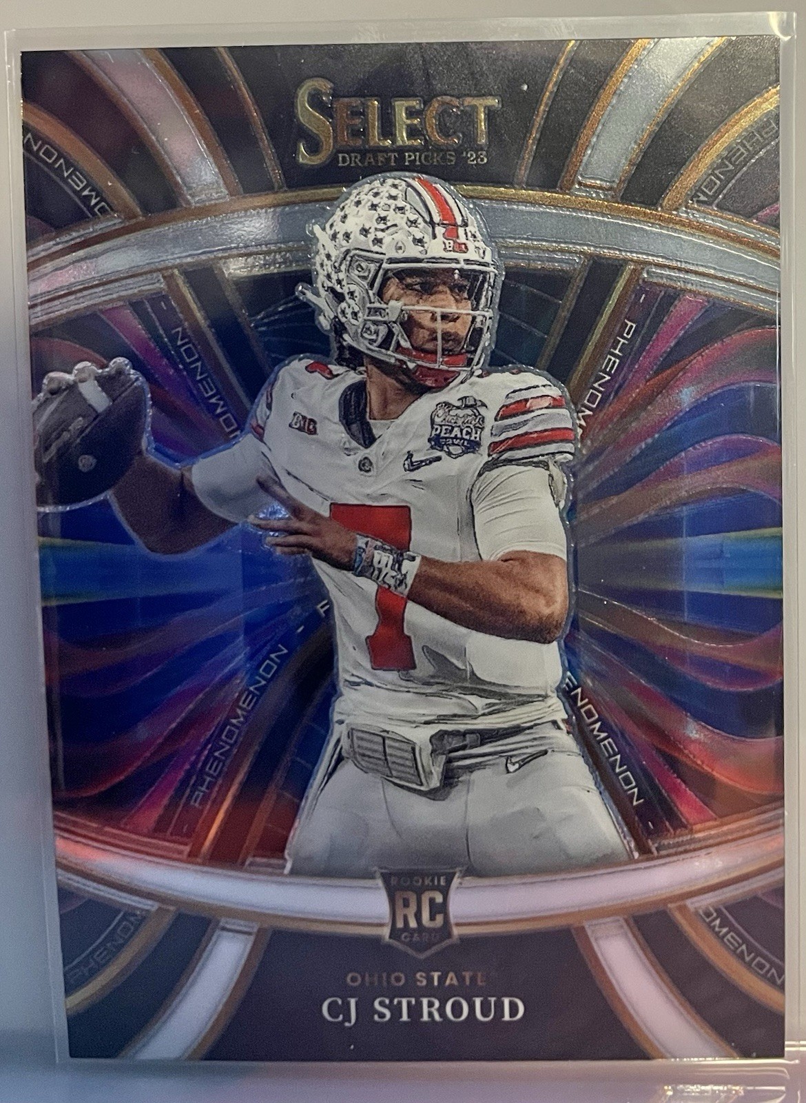 2023 Panini Select Draft Picks CJ Stroud Phenomenon Rookie #PH-CS