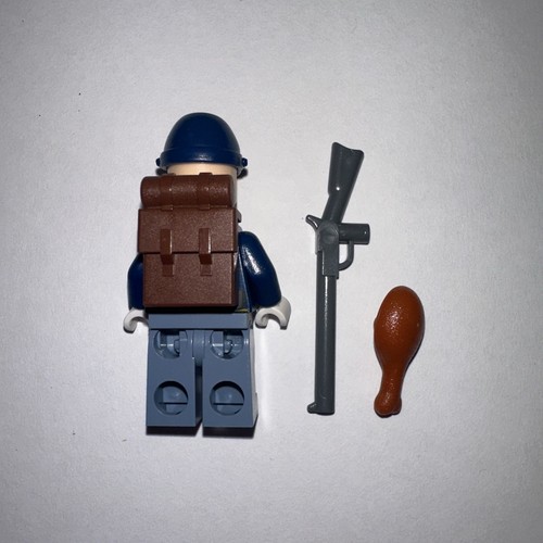 LEGO The Lone Ranger Cavalry Soldat Minifigur mit Rucksack Crooked Smile tlr019 - Bild 2 von 2