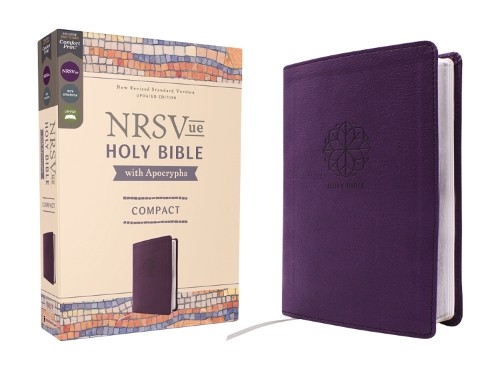 NRSVue, Holy Bible with Apocrypha, Compact, Leathersoft, Purp... - 9780310466055