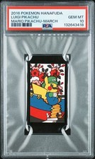 Luigi Pikachu (March) Prices | Pokemon Japanese Hanafuda | Pokemon