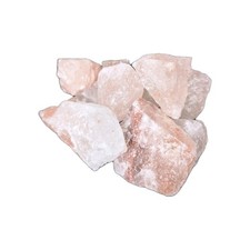 Pink Himalayan Rock Salt Fishing - 2kg Coarse Mixed Size Chunks 1-12cm 6.25 per kilo