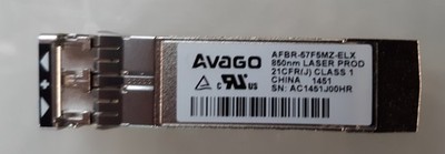 Avago AFBR-57F5MZ-ELX 16GB SFP+ 850NM Optical Transceiver Module