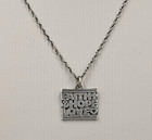 Vtg James Avery Faith Hope Love Pendant Chain Necklace, Retired 16” Long — photo 3