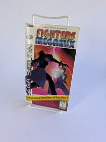 Fighters Megamix Sega Saturn Manual + Poor Condition Disc