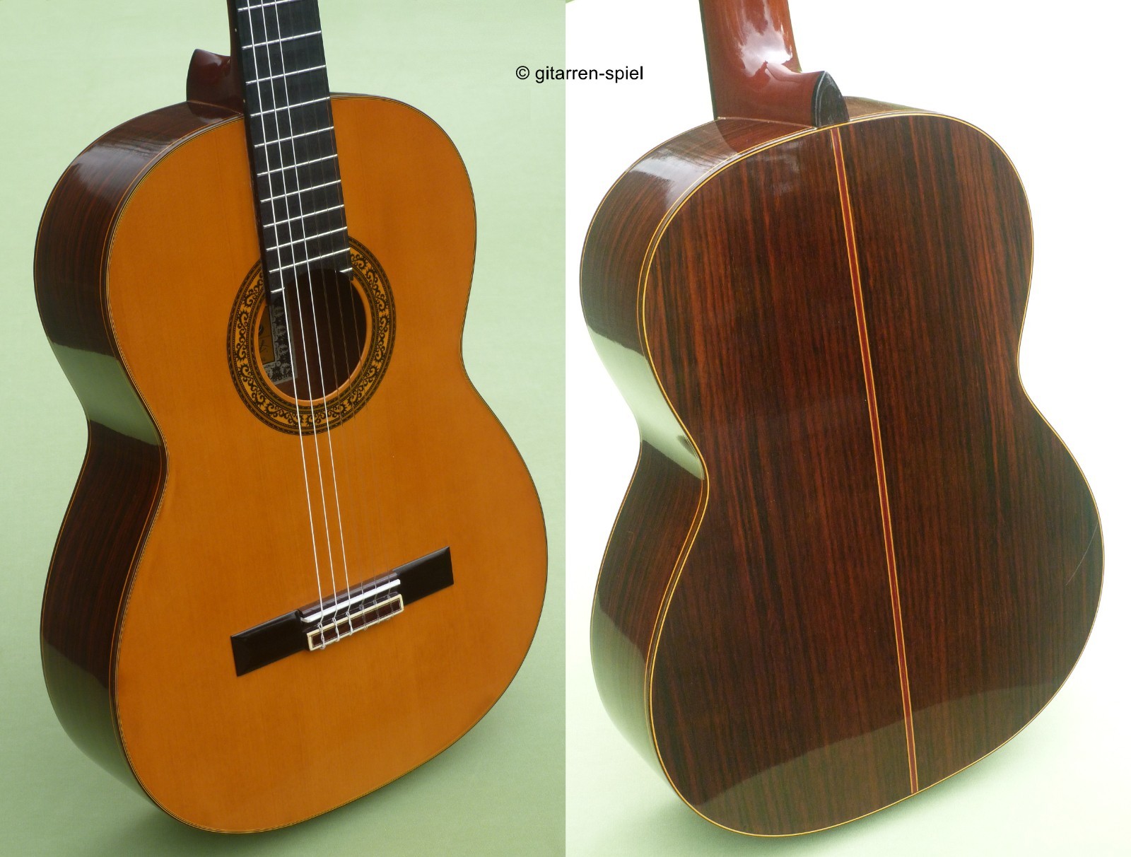 4 / 4 Konzert-Gitarre Hohner Leyanda Line LC-100 Oregon Pine Palisander Japan Top!