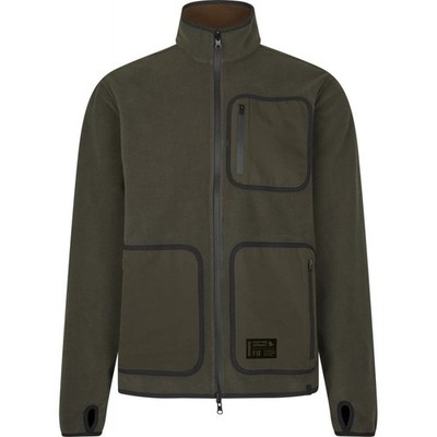 Seeland Herren Rogue Solid Wende Fleece - Grizzly Brown/Demitasse Brown M-XXL