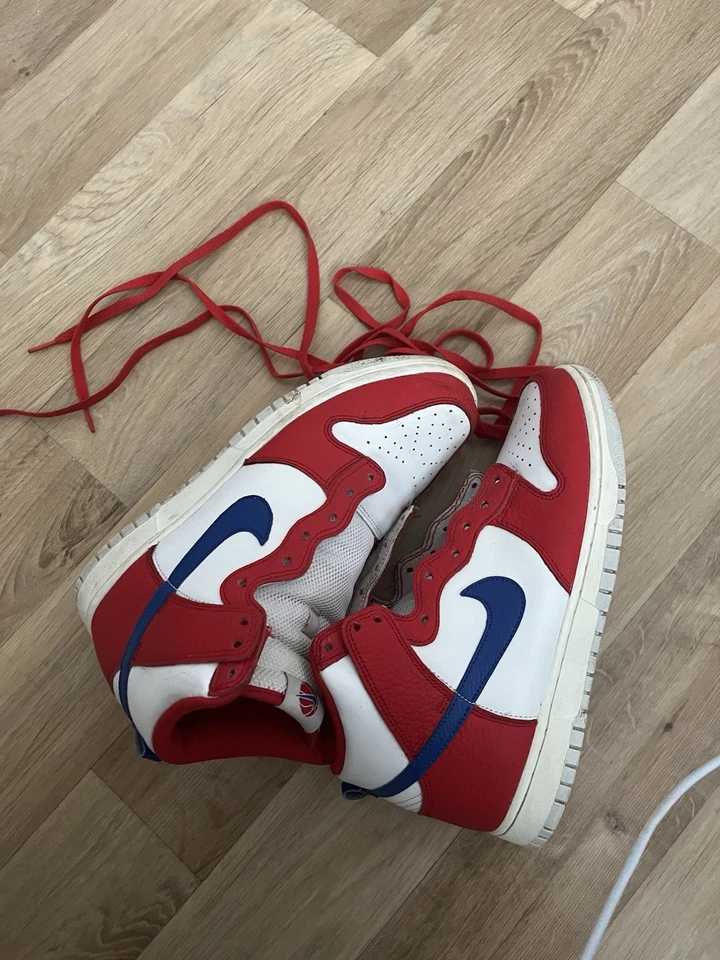 🏀 Nike Dunk High NBA 75th Anniversary "Bulls / USA" - État NEUF - Photo 2/4