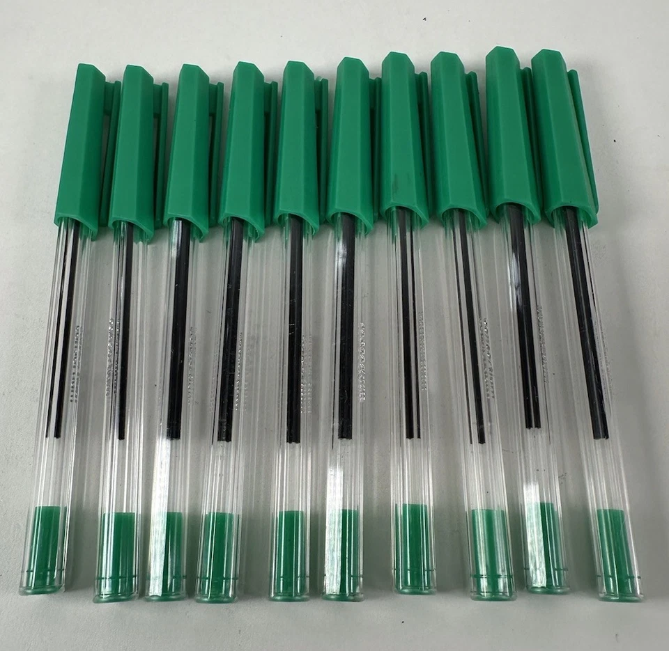 Consortium Green Ball Point Pen Medium Tip Ballpoint Pens Green Ink x 10