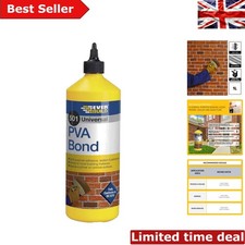 Image of 1L Everbuild PVA Bond – Water Resistant Adhesive for Crafts & DIY Projects