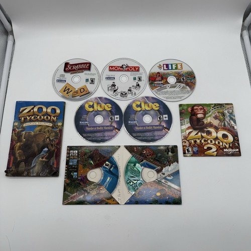 Zoo Tycoon, Zoo Tycoon 2 + More PC Games Lot