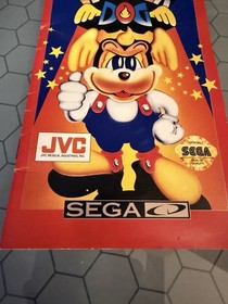 Wonder Dog For Sega CD *Red Version* Manual Only *Rare*!