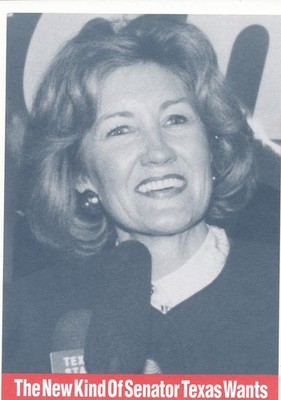 Kay Bailey Hutchinson for US Senate 1994 postcard Texas TX #165