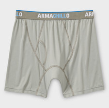 SALE   Men's Armachillo Cooling Boxer Briefs Light Gray SIZE MED   