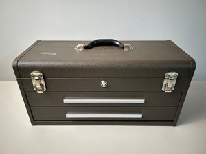 KENNEDY 20" 2-DRAWER PORTABLE TOOL CHEST. EXCELLENT CONDITION