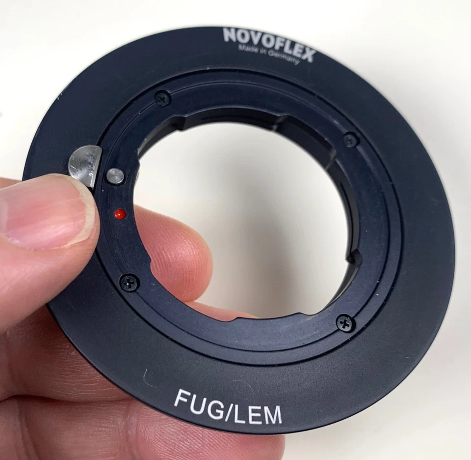 Novoflex FUG/LEM Leica M to Fuji GFX Adapter — Boxed — Excellent Condition - Image 3 of 4