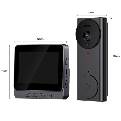 Advanced Wireless Security Camera Door Bell System with Monitor Screen - Picture 10 of 12