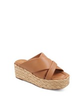 ANDRE ASSOUS Womens Brown 1-1/2