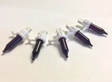 Purple 2.5V Mini Bulbs- 200 Pack WHITE HUSKS