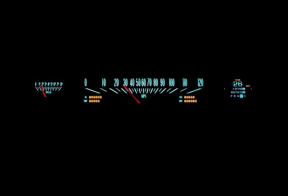 Dakota Digital 1969-1976 Chevrolet Nova RTX Kit Calibre Analógico RTX-69C-NOV-X Foto 4 de 4