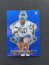 2024 Panini Mosaic Blue Sparkle 44/96 SSP Dallas Cowboys Tyler Guyton Prizm RC