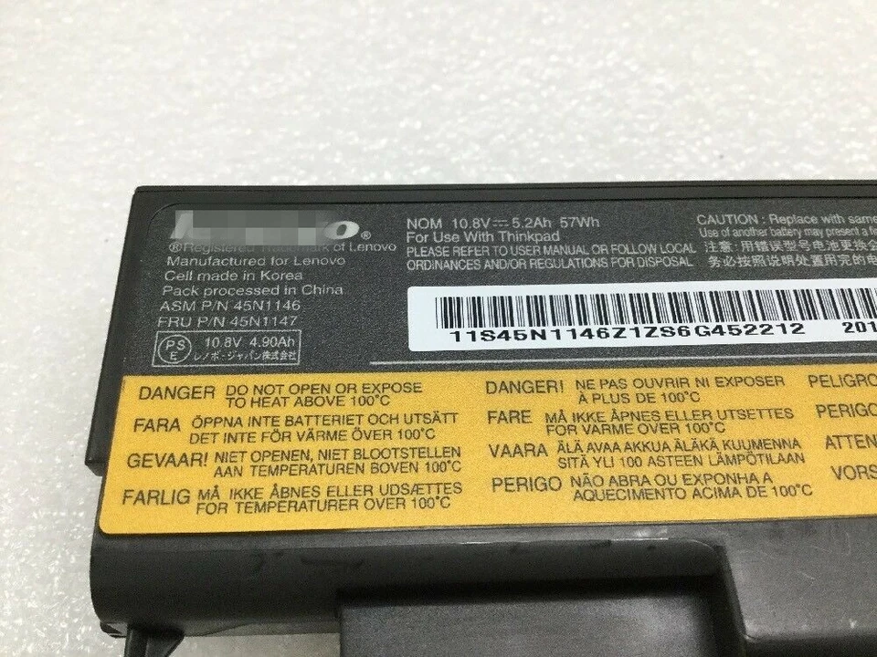 NEW Genuine T440P T540P Battery for ThinkPad L440 L540 W540 0C52863 0C52864 57+ - Image 2 of 4