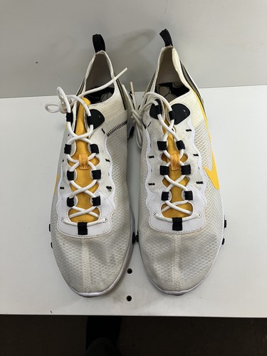 NIKE REACT Element 55 SE University Gold CI3831 100 taglia UK 11 - Foto 2 di 7