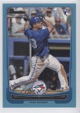 2012 Bowman Blue Border 319/500 Brett Lawrie #191 0t3