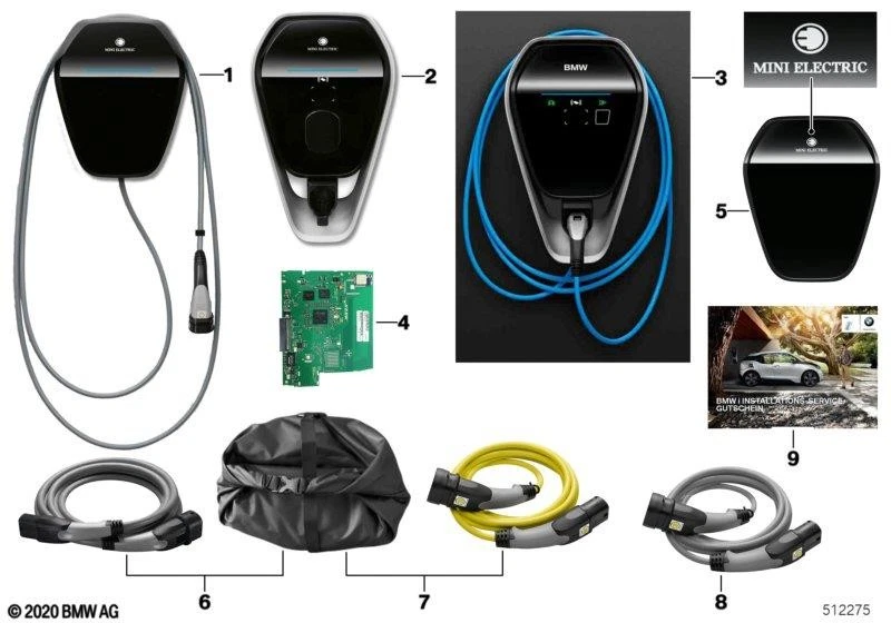MINI Genuine Charging Cable Replacement Fits F60 F60 LCI F56 BEV 61902475216 - Image 2 of 3