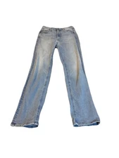 Mother The Mid Rise Dazzler Ankle Ready To Roll  Denim Blue Jean Women’s 26x27