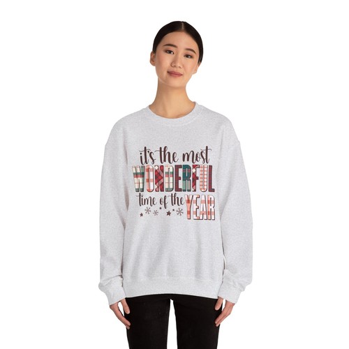 It's The Most Wonderful Time Of The Year Unisex Heavy Blend™ Crewneck Sweatshirt - Picture 10 of 26