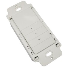 Automate Paradigm Wall Switch, 1 Channel White Cut In MTRF-WS-1C ROLLEASE ACMEDA