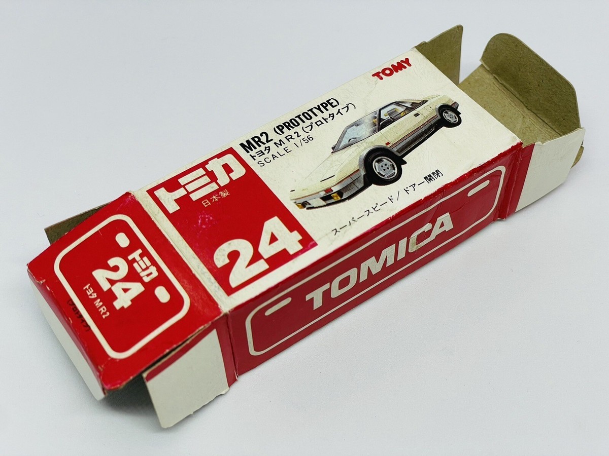 トミカ トヨタMR2 (プロトタイプ) 1/56 グリーン　No.24(日本製) トミカ トヨタMR2 (プロトタイプ) 1/56 グリーンNo.24(日本製)