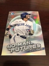 2021 Bowman Chrome Austin Martin 40-Man Futures #FMF-4 Blue Jays *Mint* Qty