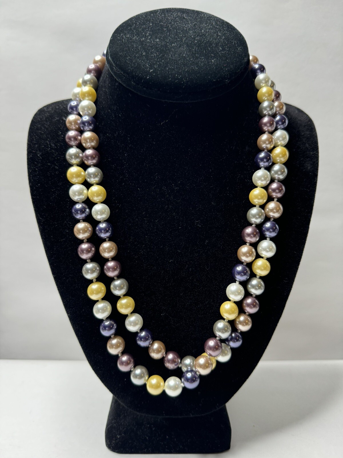 Kenneth Jay Lane KJL Faux Pearl Necklace - image 1