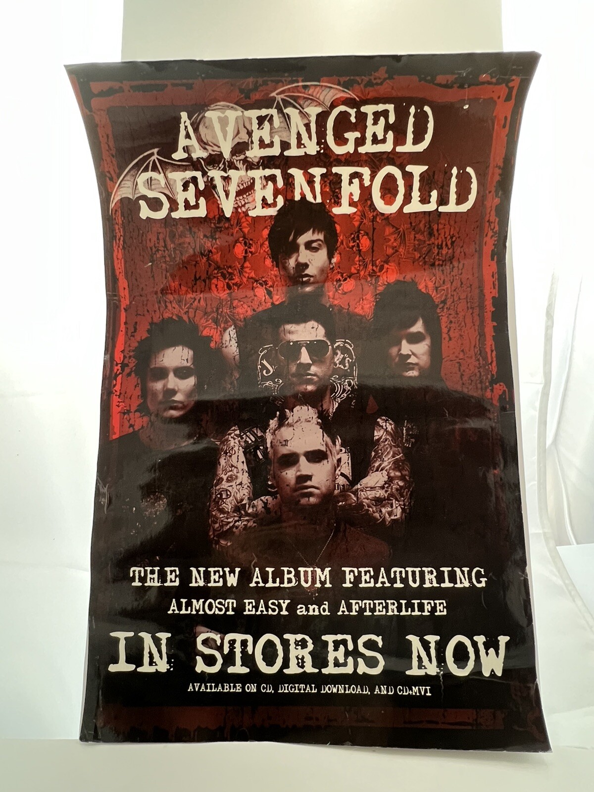 2008 Avenged Sevenfold Street Team Guerrilla Marketing Album Promo Wall ...