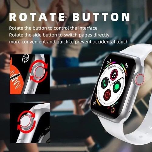 Smartwatch | Bluetooth | Antwoord Oproepen | Sport Fitness Tracker | Unisex - Afbeelding 5 van 6